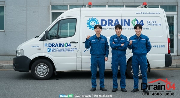 영통구 고압세척 오수관막힘 뚫어3