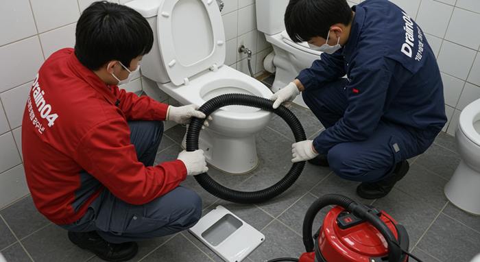 율전동 하수구막힘 뚫는 업체 뚫음 업체 책임 시공