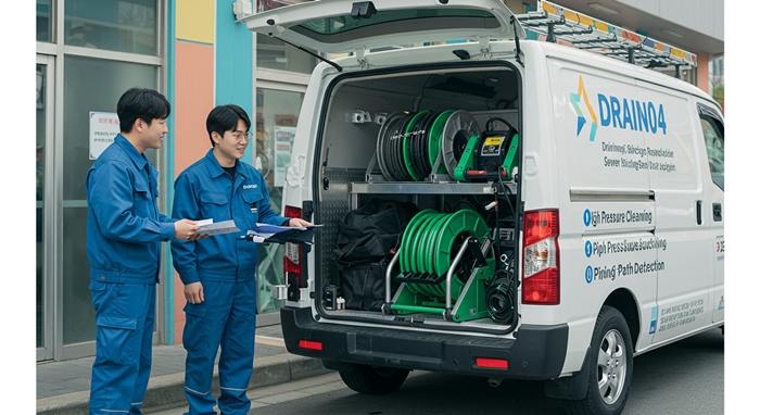 수원 고압세척 오수관막힘 뚫어 완벽하게