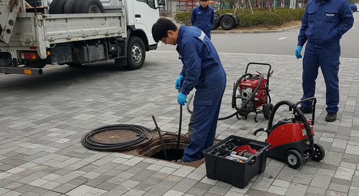 권선동 하수구막힘 뚫는 업체 뚫음 업체 24시간
