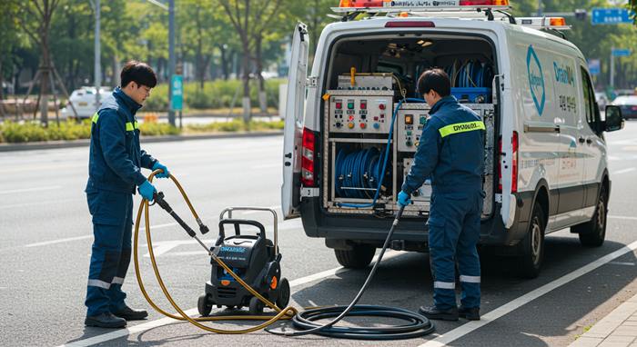 팔달구 하수구 고압세척 횡주관 청소 확실