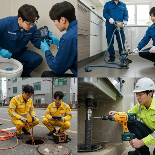 구운동 싱크대막힘 뚫어 막힌 속까지