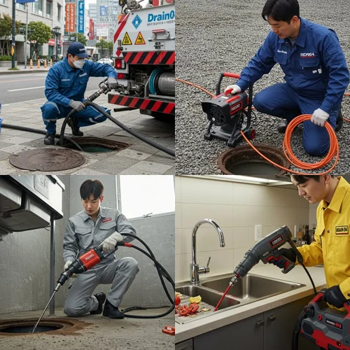 화서동 하수구 막힘 하수도 하수구 장인이 뚫어줘요