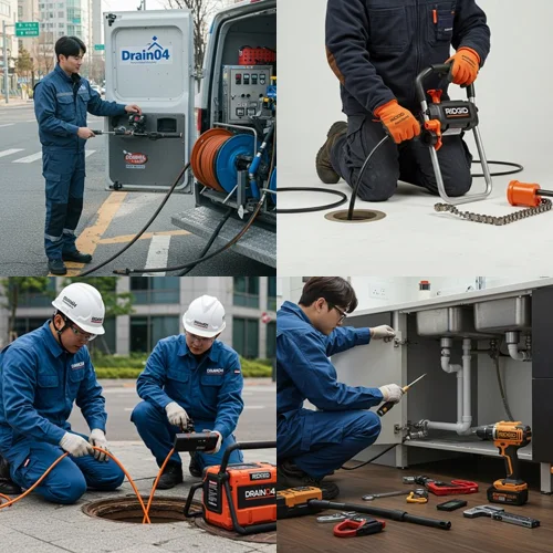 영퉁구 하수구 막힘 하수도 하수구 해결사가 왔어요