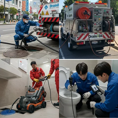 영퉁구 하수구 막힘 하수도 하수구 해결사가 왔어요