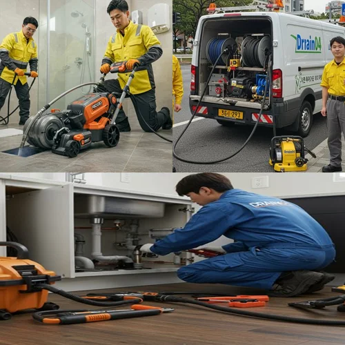 영퉁구 하수구 막힘 하수도 하수구 해결사가 왔어요