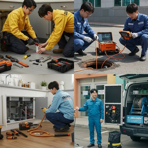 중동 하수구 막힘 하수도 막힘 탈출 도와 드려요