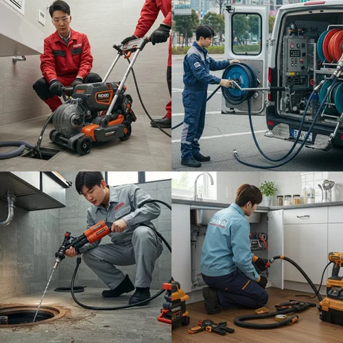 중동 하수구 막힘 하수도 막힘 탈출 도와 드려요