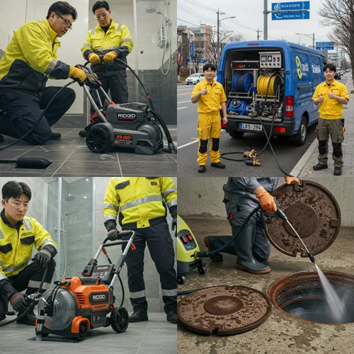 중동 하수구 막힘 하수도 막힘 탈출 도와 드려요