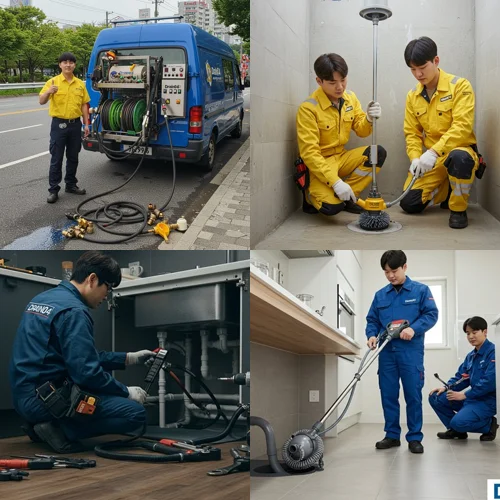 남창동 하수구막힘 뚫음 시원한 통수