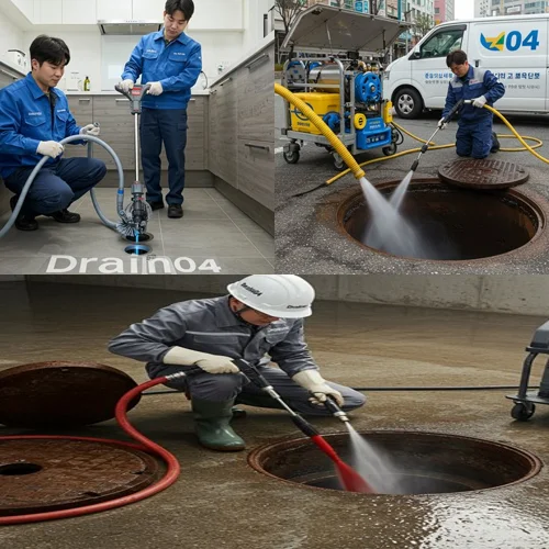 장지동 하수구막힘 뚫음 시원한 물줄기