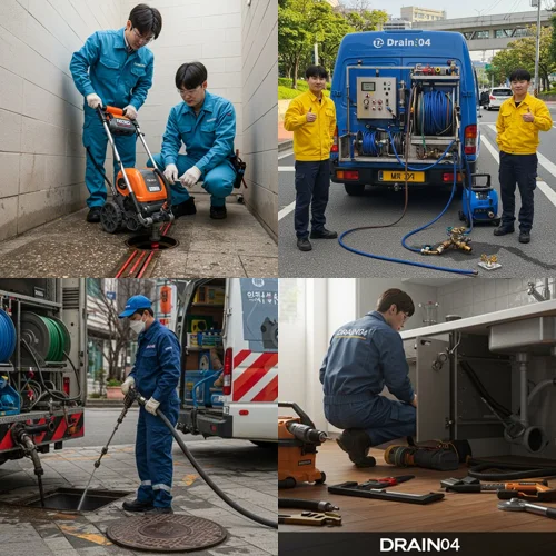 교동 하수구막힘 뚫음 문제 해결