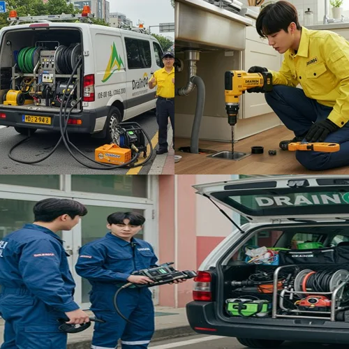 장안구 하수구 뚫음 배수구 막힘 꽉 막힌 운까지 뚫어