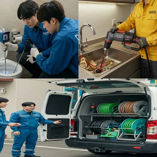 장안구 하수구 뚫음 배수구 막힘 꽉 막힌 운까지 뚫어
