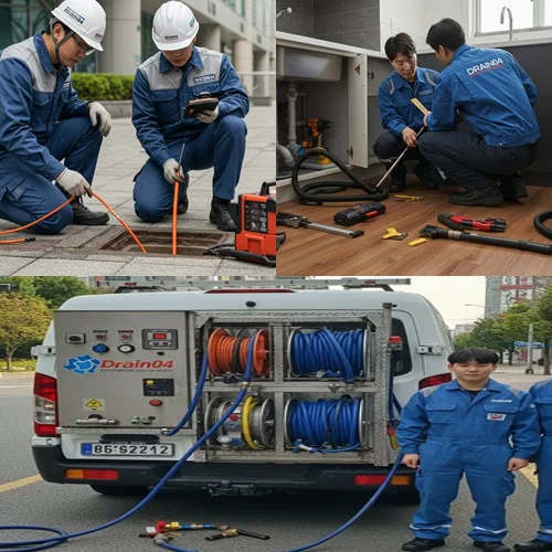 원천동 하수구 막힘 하수도 시원한 통수 약속