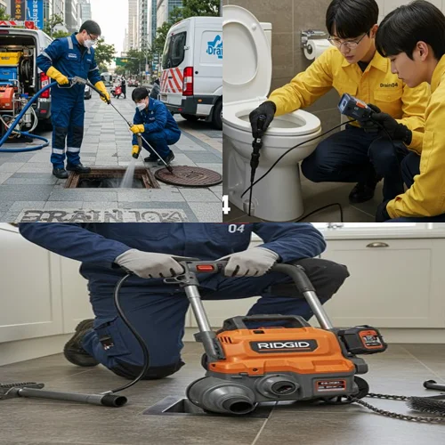 수원시 고압세척 하수도 깔끔하게 해결