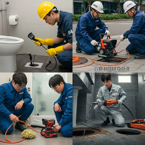 중동 하수구막힘 뚫음 막힘 없는