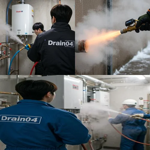 북수동 언 수도 녹임 해빙 업체 겨울철 동파 긴급 해결