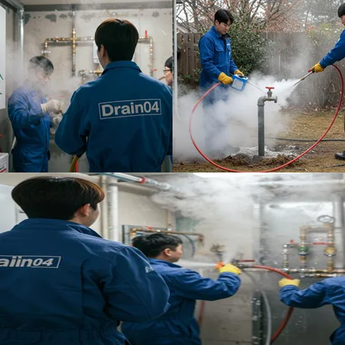 율전동 수도 얼었을때 동파 녹임 해빙 수도 동파 신속하게 녹여