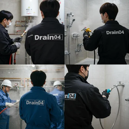 중동 수도 얼었을때 동파 녹임 해빙 수도 동파 신속하게 녹여