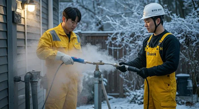 입북동 언 수도 녹임 해빙 업체 겨울철 동파 긴급 해결