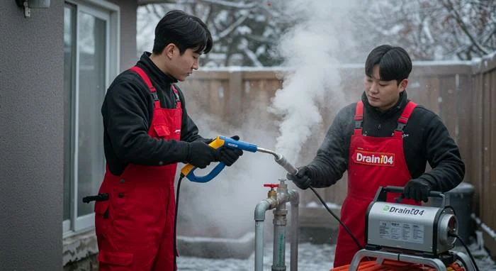 영통구 하동 수도 얼었을때 동파 녹임 해빙 수도 동파 신속하게 녹여