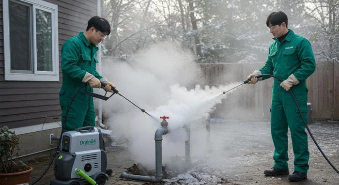 권선동 수도 얼었을때 동파 녹임 해빙 꽁꽁 언 수도관 완벽 해빙