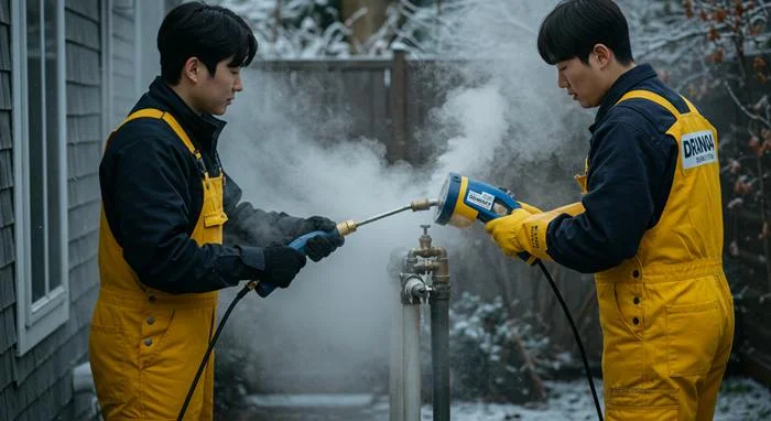 권선동 수도 얼었을때 동파 녹임 해빙 꽁꽁 언 수도관 완벽 해빙