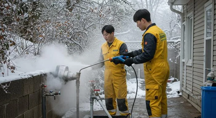 조원동 수도 얼었을때 동파 녹임 해빙 수도 동파 신속하게 녹여