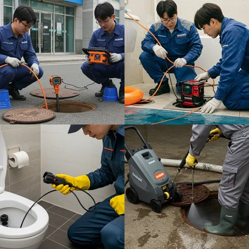 권선구 하수구 배수구 막힘 하수구 해결사가 왔어요