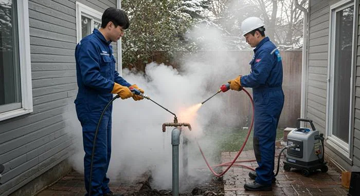 팔달구 수도 얼었을때 동파 녹임 해빙 겨울철 동파 긴급 해결