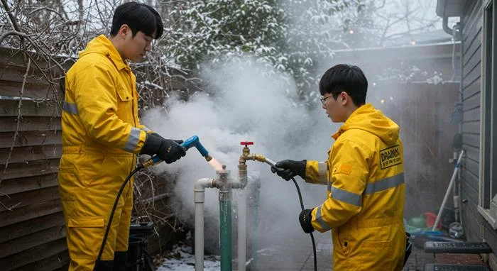신동 수도 얼었을때 동파 녹임 해빙 꽁꽁 언 수도관 완벽 해빙