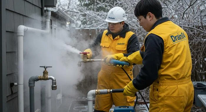 신동 수도 얼었을때 동파 녹임 해빙 꽁꽁 언 수도관 완벽 해빙
