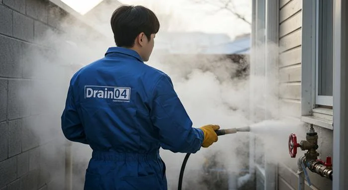 중동 언 수도 녹임 해빙 업체 겨울철 동파 긴급 해결