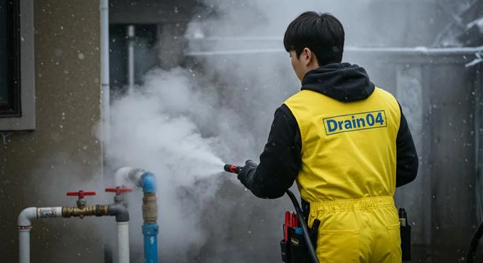 중동 언 수도 녹임 해빙 업체 겨울철 동파 긴급 해결