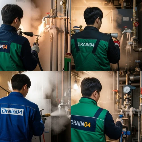 평동 언 수도 녹임 해빙 업체 꽁꽁 언 수도관 완벽 해빙