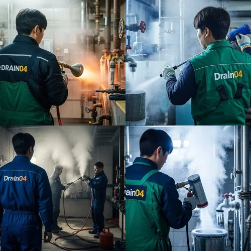 탑동 언 수도 녹임 해빙 업체 꽁꽁 언 수도 녹여드립니다