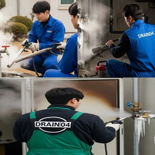 수도관 얼음 제거를 위한 신속한 녹임 방법들