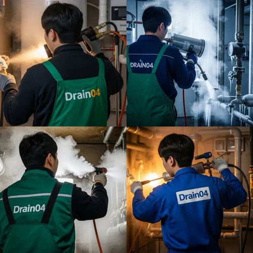 구천동 언 수도 녹임 해빙 업체 꽁꽁 언 수도관 완벽 해빙