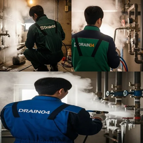 이의동 언 수도 녹임 해빙 업체 꽁꽁 언 수도 녹여드립니다