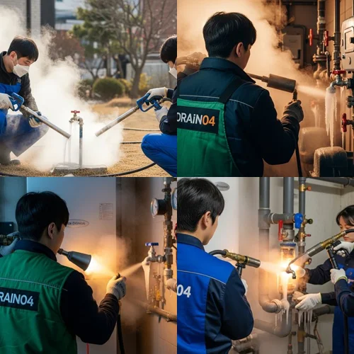 이의동 언 수도 녹임 해빙 업체 꽁꽁 언 수도 녹여드립니다