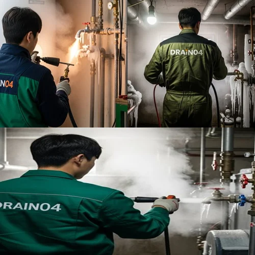 교동 언 수도 녹임 해빙 업체 겨울철 동파 긴급 해결