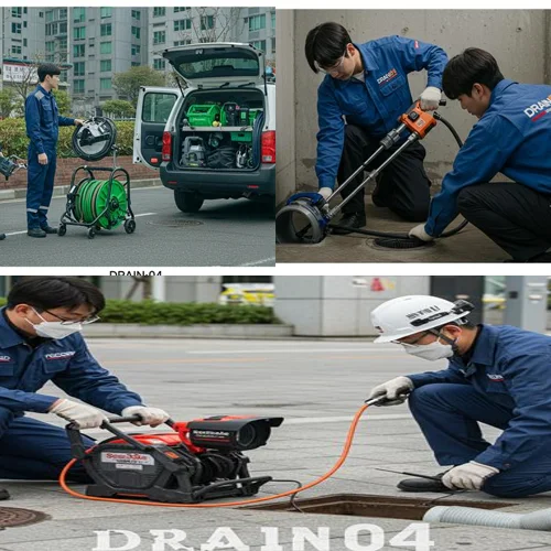 수원 고압세척 하수도 배관 스케일링으로 악취까지 해결