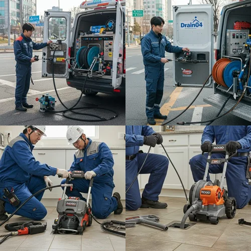 수원 인계동 변기막힘 수리 칫솔이... 이렇게 깊이