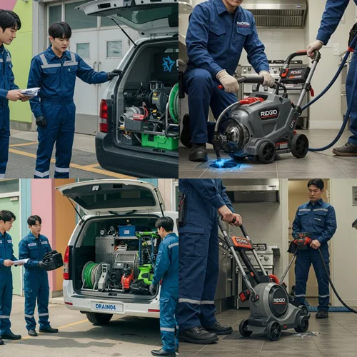 수원 인계동 변기막힘 수리 칫솔이... 이렇게 깊이
