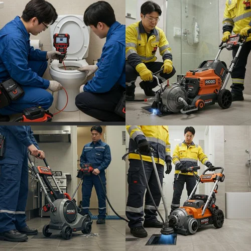 수원 당수동 변기막힘 수리, 호매실 금곡동 신속 출동!