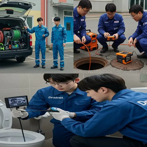 수원 이목동 싱크대막힘 뚫어 작업... 장안구 빌라