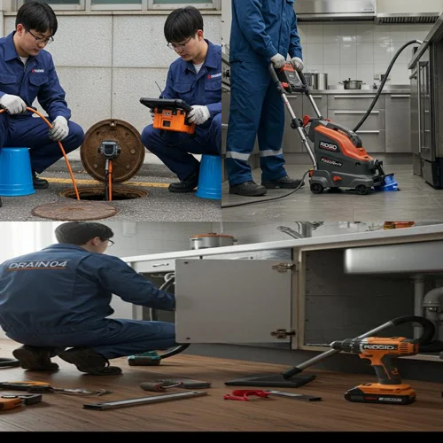 빌라 층 역류 문제 연무동 하수구 막힘 업체 완벽 해결