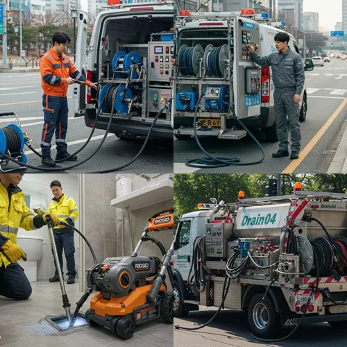 구천동 싱크대 막힘 배수구 빌라 층 역류 문제