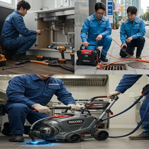 잦은 막힘의 근본 원인, 장지동 싱크대 막힘 배수구